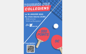 Tournoi des collégiens