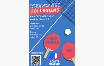 Tournoi des collégiens
