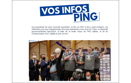 VOS INFOS PING 7