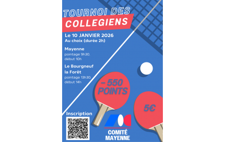Tournoi des collégiens, tour 2