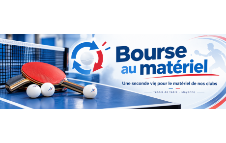 Bourse au matériel de Ping